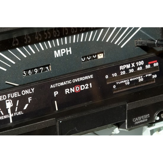 Analog Dash 145mph Service